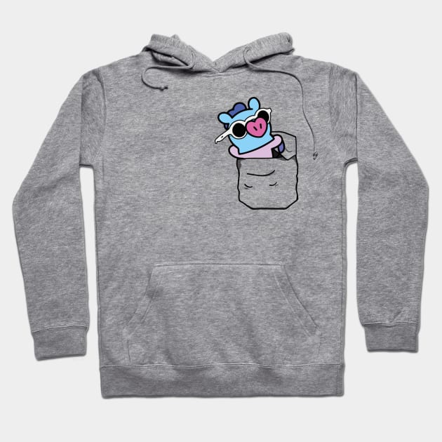 MANG POCKET (BT21) Hoodie by goldiecloset